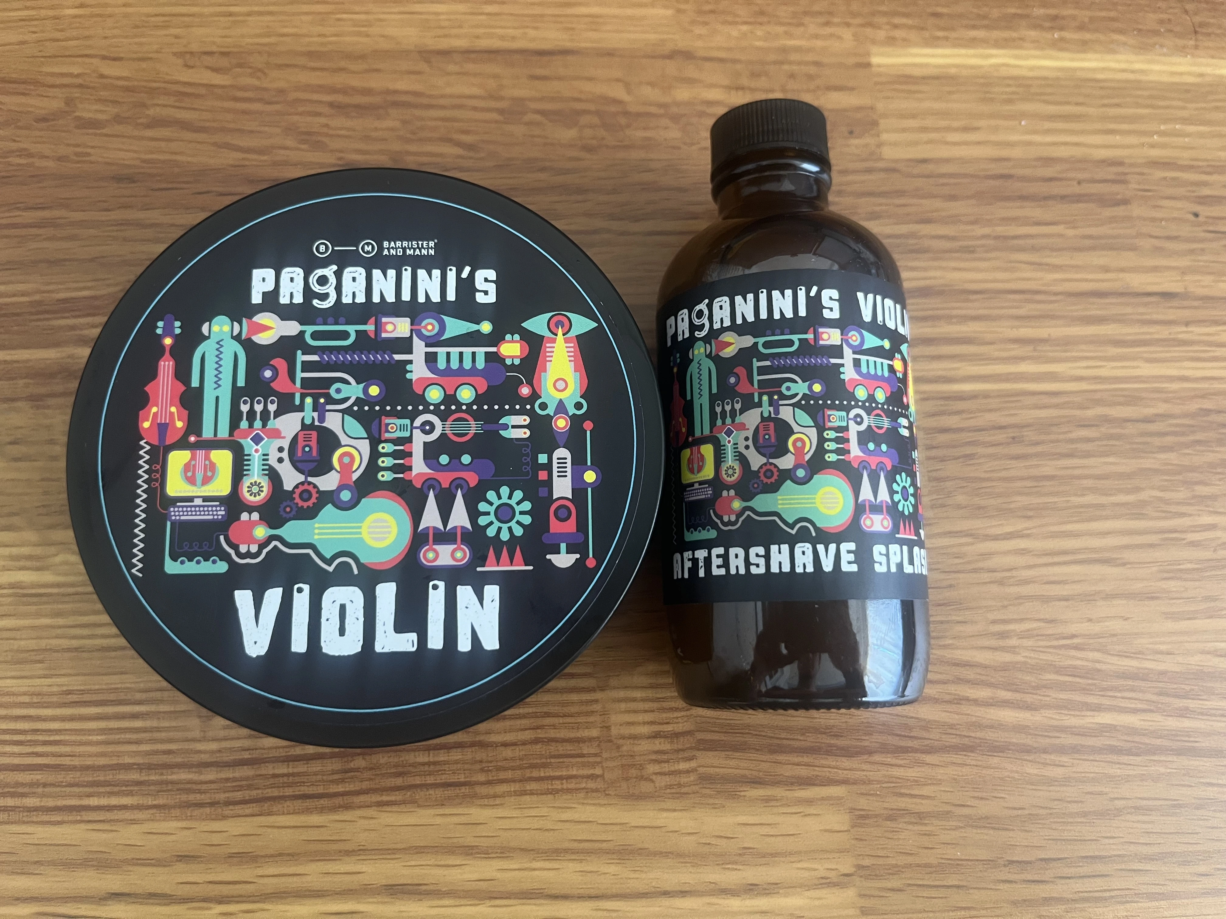 Paganini's Violin soap and aftershave splash