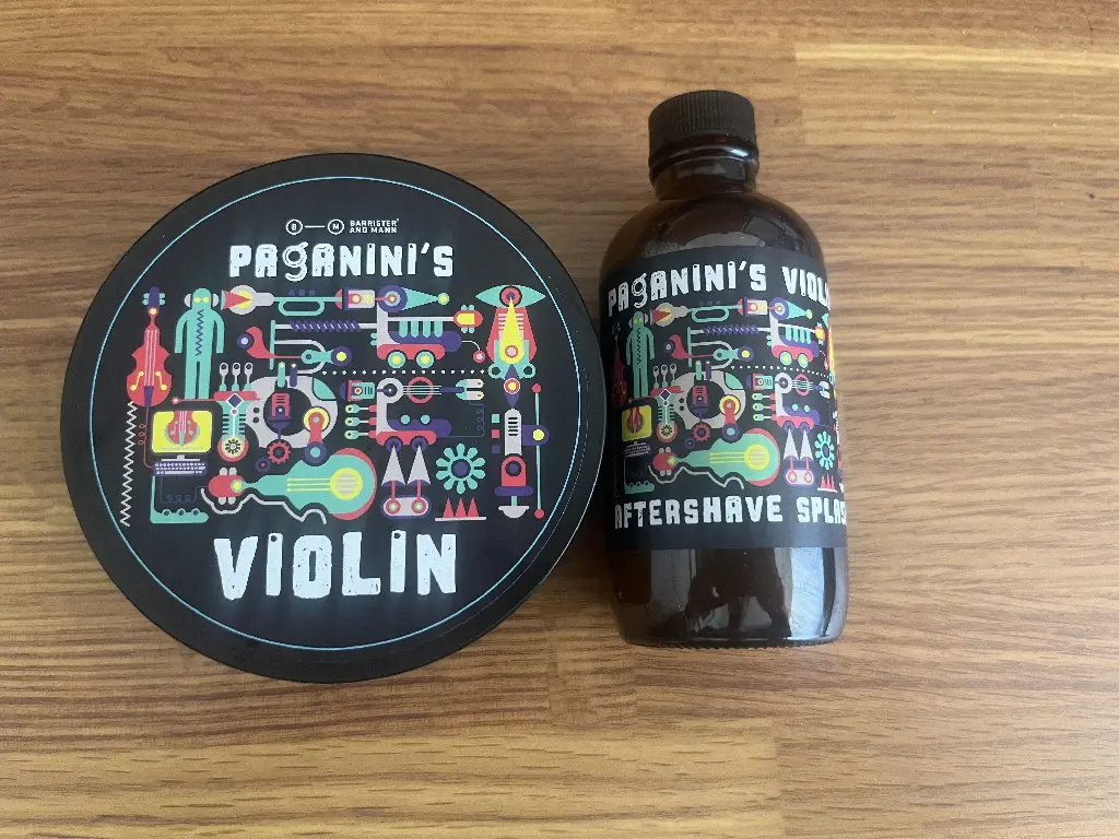 Paganini&#39;s Violin soap and aftershave splash